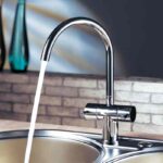 Flova Levo Two Handle Swivel Spout Monobloc Kitchen Mixer
