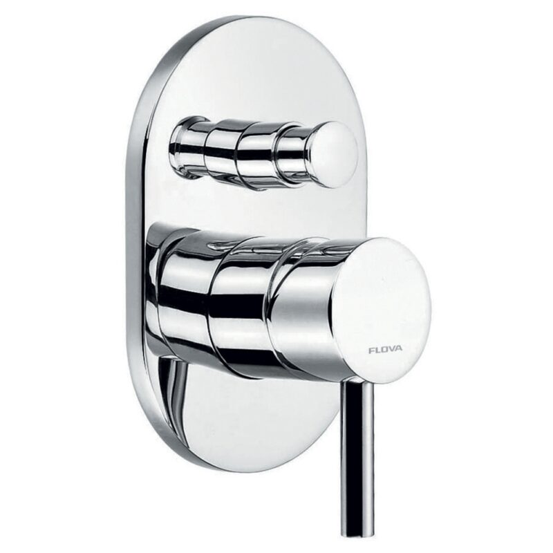 Flova Levo Manual Shower Mixer 2 Way Diverter with SmartBox Flova Levo Manual Shower Mixer 2 Way Diverter with SmartBox