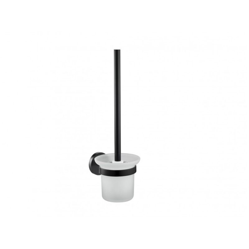 Flova Coco Toilet Brush & Holder Matt Black