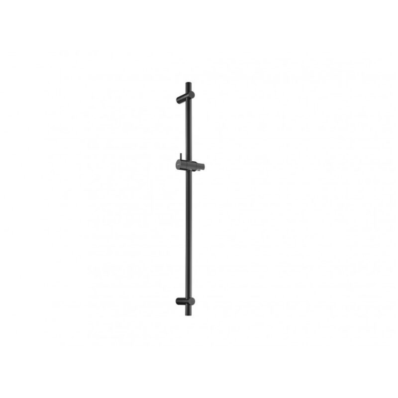 Flova Matt Black Round Slide Rail Only
