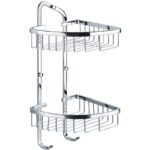Flova Brass Double Rack