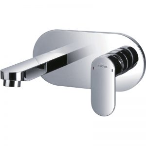 Flova Smart Wall Mounted Single Lever Basin Mixer with Waste