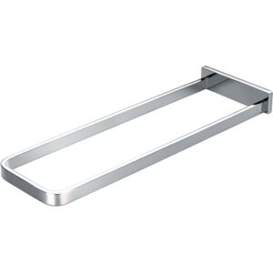 Flova Sofija Brass Rectangular Bar Towel Rail