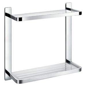 Flova Sofija Double Glass Shelf 325mm