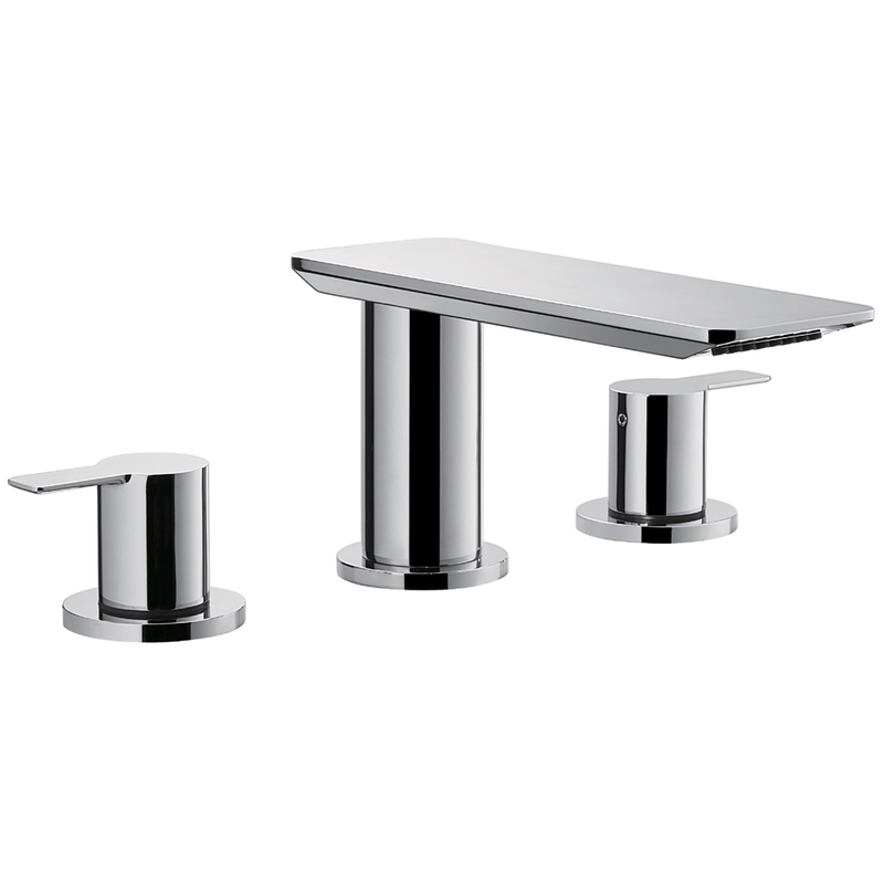 Flova Spring 3-Hole Deck Mounted Bath Filler Flova Spring 3-Hole Deck Mounted Bath Filler