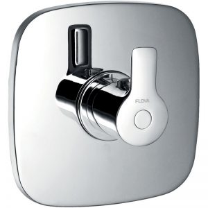 Flova Urban Thermostatic Shower Mixer with Dual Outlet 3/4"