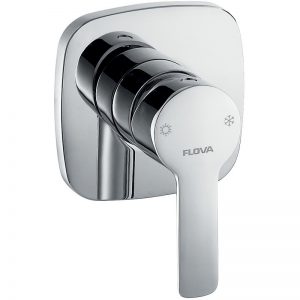 Flova Urban Concealed Manual Shower Mixer with Dual Outlet