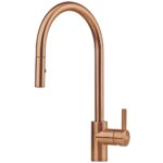 Franke Eos Neo Copper Sink Mixer Tap with Pull-Down Spray