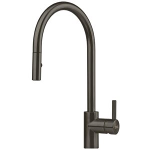 Franke Eos Neo Anthracite Sink Mixer Tap with Pull-Down Spray