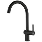 Franke Active J Swivel Spout Kitchen Sink Mixer Tap Matt Black
