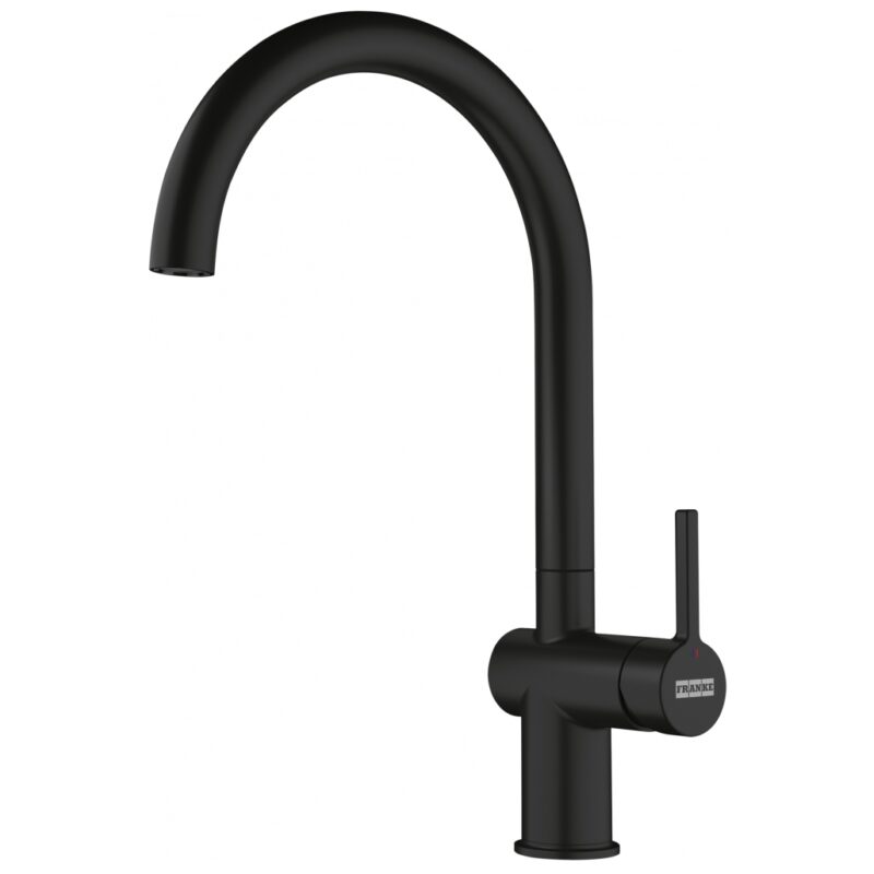 Franke Active J Swivel Spout Kitchen Sink Mixer Tap Matt Black