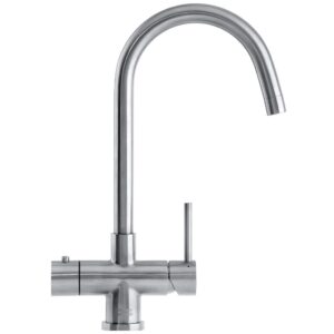 Franke Minerva Helix 3-in-1 Hot, Cold & Boiling Water Kitchen Tap Chrome