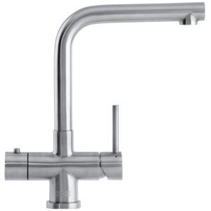 Franke Minerva Mondial 3-in-1 Hot, Cold & Boiling Water Kitchen Tap Steel