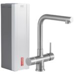 Franke Minerva Mondial Electronic 4-in-1 Stainless Steel Kitchen Sink Tap