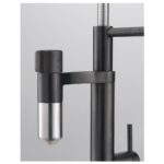 Franke Vital Capsule 3-in-1 Semi-Pro Filter Tap Matt Black/Decor Steel