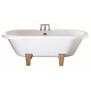 Aquabathe Hebden 1700x750mm Freestanding Bath Dust Grey