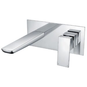 Aquaflow Alto Wall Mounted Basin Mixer Tap