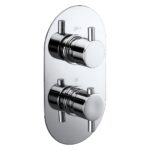 Aquaflow Italia Evoke Twin Shower Valve with Diverter