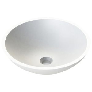 Aquanatural Prince 420mm Round Solid Surface Basin