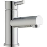 Aquaflow Petit Mini Basin Mixer with Click Clack Waste