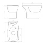 Aquaceramica Piccolo WC Pan