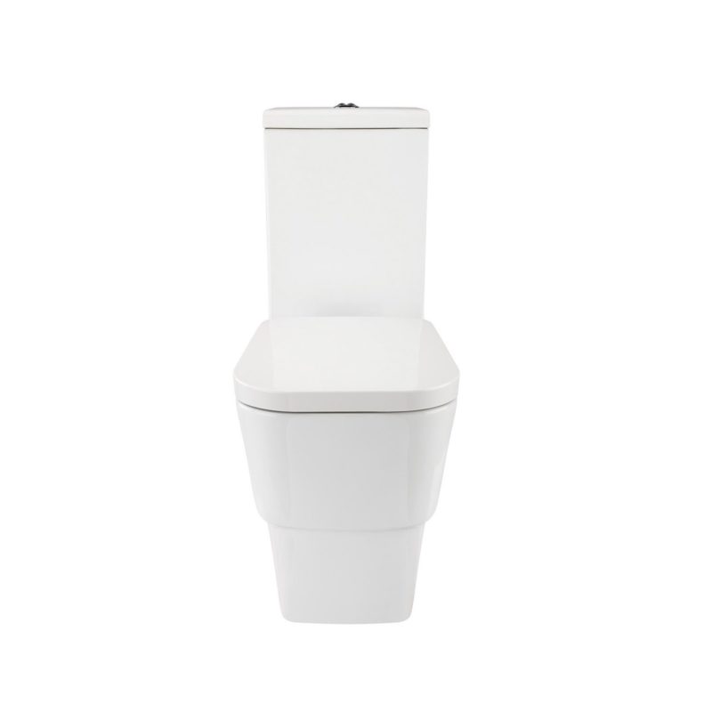 Frontline Cubix Flush-To-Wall Toilet with Soft-Close Seat