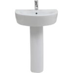 Aquaceramica Italia Emme 560mm Basin 1 Tap Hole