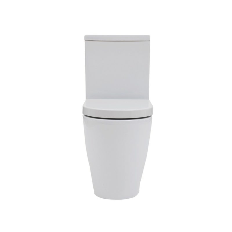 Frontline Emme Flush-To-Wall Toilet with Soft-Close Seat