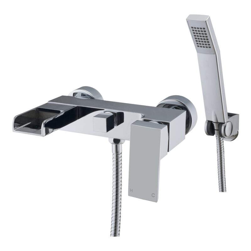 Aquaflow Stream Wall Mounted Bath Shower Mixer Aquaflow Stream Wall Mounted Bath Shower Mixer