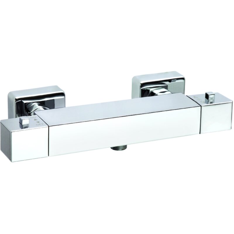 Aquaflow Italia Cubix Exposed Thermostatic Shower Valve Aquaflow Italia Cubix Exposed Thermostatic Shower Valve