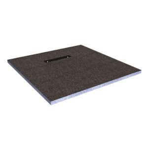 Frontline Level Tray Kit 1L - 900x900mm Tileable Tray with Waste