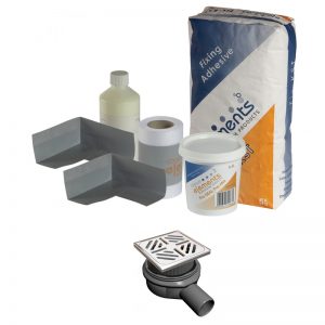 Frontline Shower Tray Install Pack - Square Waste