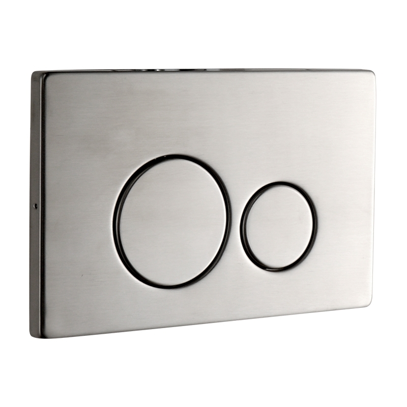Frontline Iso Flush Plate Brushed Steel CSFRPR35BS