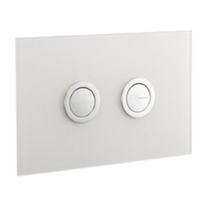 Frontline Glass Flush Plate Arctic