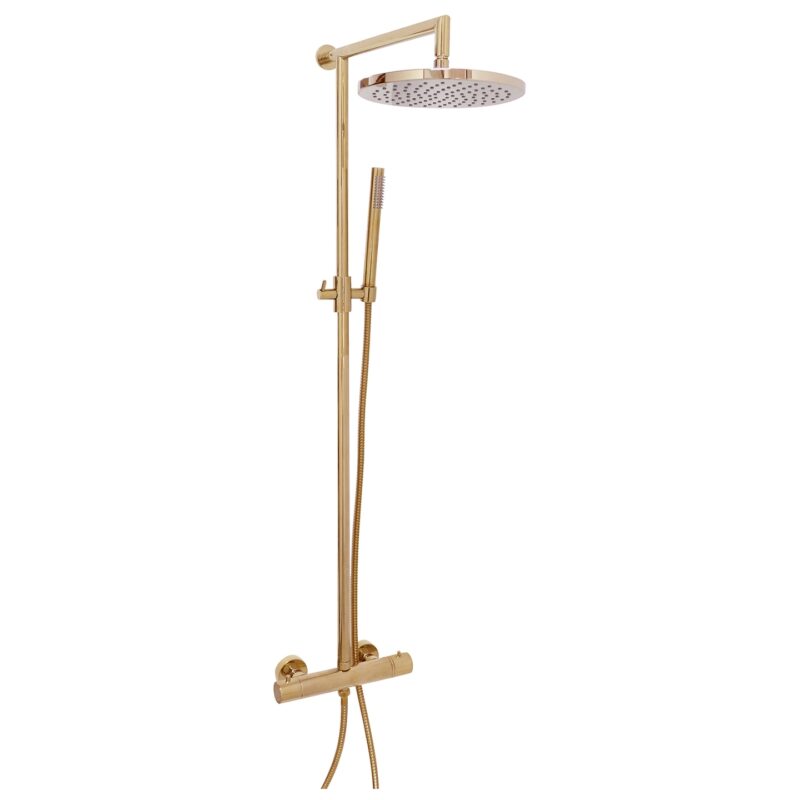 Aquaflow Sleek Shower Column Rose Gold Aquaflow Sleek Shower Column Rose Gold
