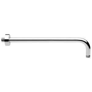 Aquaflow Curved Shower Arm 400mm Chrome