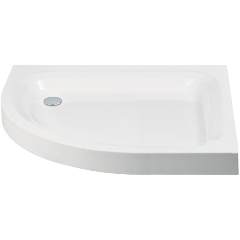 Aquaglass 1000x800mm Quadrant LH Shower Tray