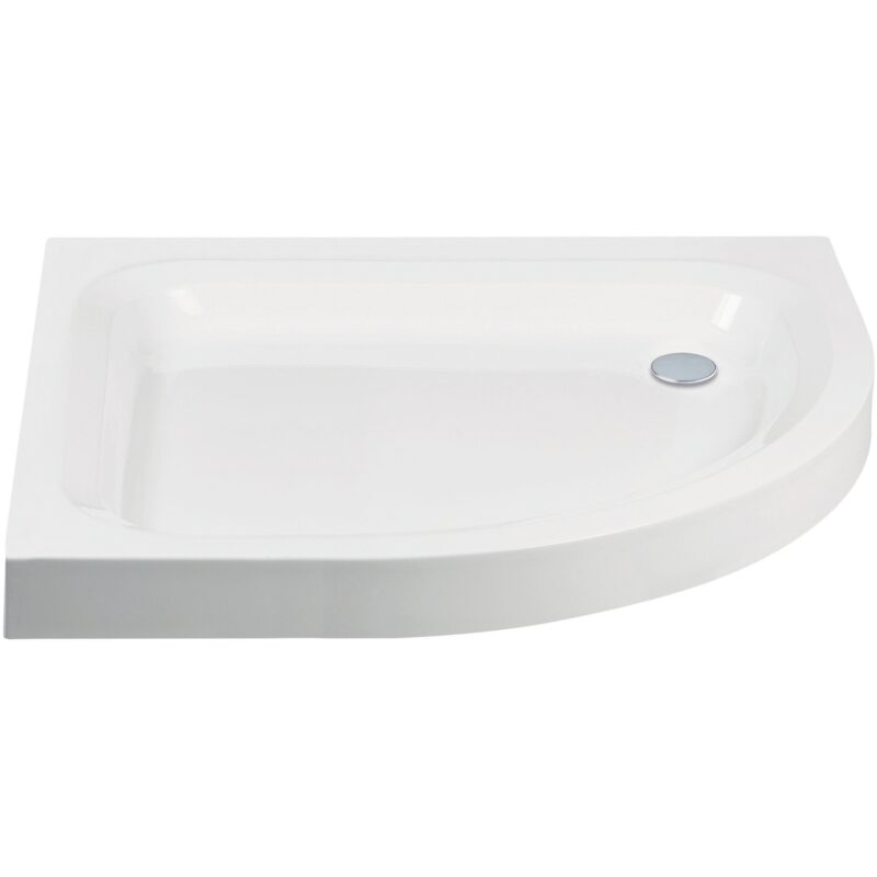 Aquaglass 1000x800mm Quadrant RH Shower Tray