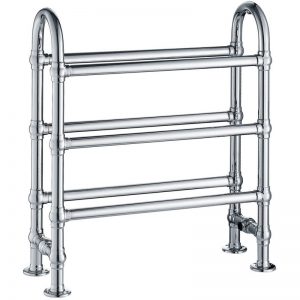 Frontline State Traditional Towel Warmer Chrome 778x683mm
