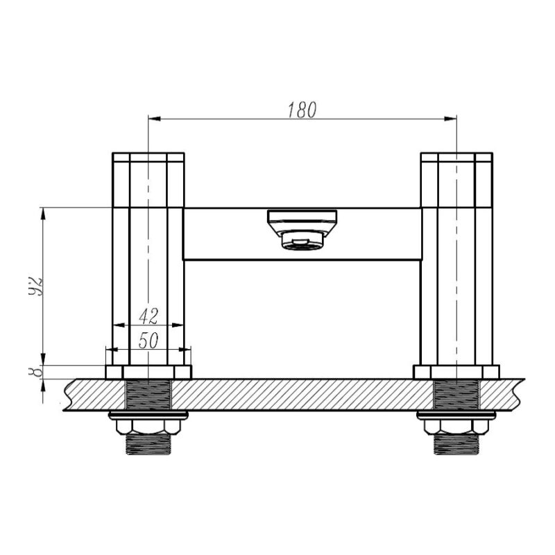 Aquaflow Medici Bath Filler