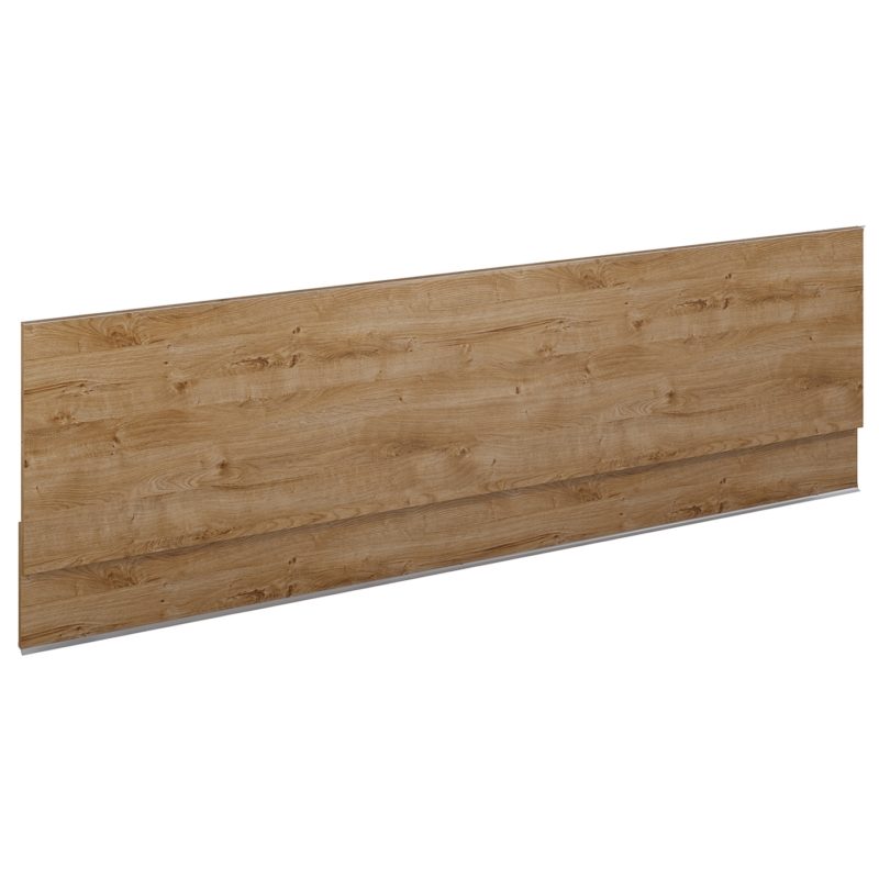 Aquatrend Wooden Front Bath Panel 1800mm Canela Oak