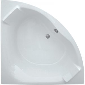 Aquabathe Luxe 1400 x 1400mm Corner Bath with Built Headrest