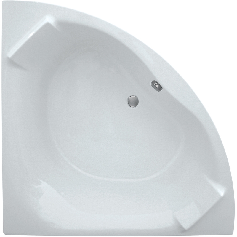 Aquabathe Luxe 1400 x 1400mm Corner Bath with Built Headrest Aquabathe Luxe 1400 x 1400mm Corner Bath with Built Headrest