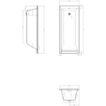 Aquabathe Medici 1700 x 700mm Bath