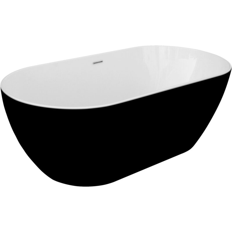 Aquabathe Graphite Summit 1680 x 800mm Freestanding Bath