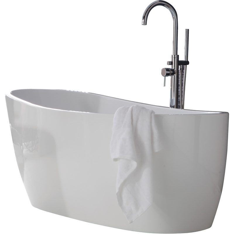 Aquabathe Pano 1800 x 800mm Luxury Freestanding Slipper Bath