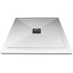 Aquaglass Slimline Square Shower Tray 1000x1000mm