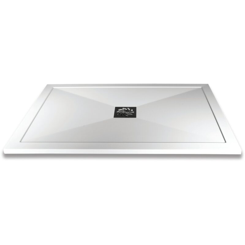 Aquaglass 1700x800mm Slimline Shower Tray Aquaglass 1700x800mm Slimline Shower Tray