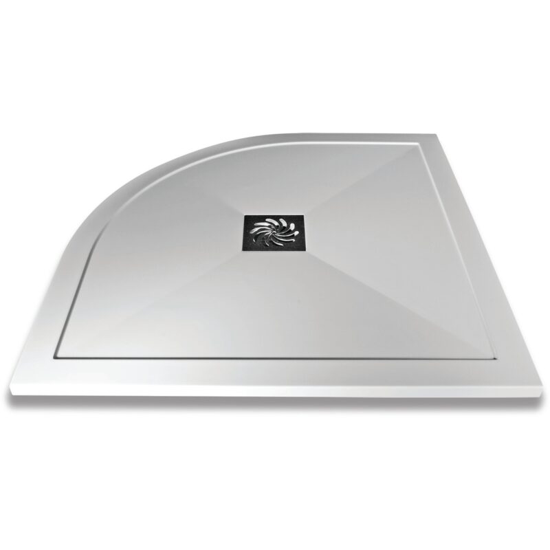 Aquaglass 900mm Slimline Quadrant Shower Tray Aquaglass 900mm Slimline Quadrant Shower Tray