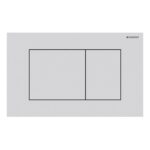 Geberit Sigma Concealed Cistern & Sigma40 Square Flush Plate Matt White